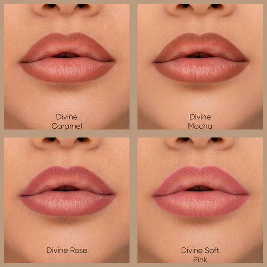 Set creioane de buze waterproof - The Divine Collection