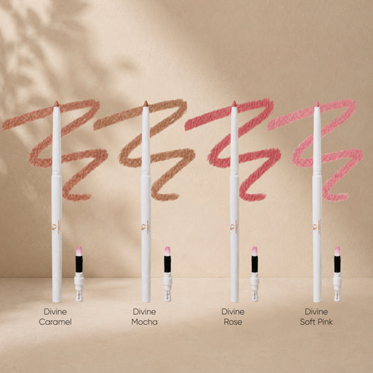 Set creioane de buze waterproof - The Divine Collection